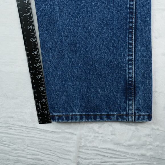 Wrangler Jeans Mens 32x36 Blue Cowboy Cut Original Fit 13MWZGK Western Rodeo - Picture 7 of 9